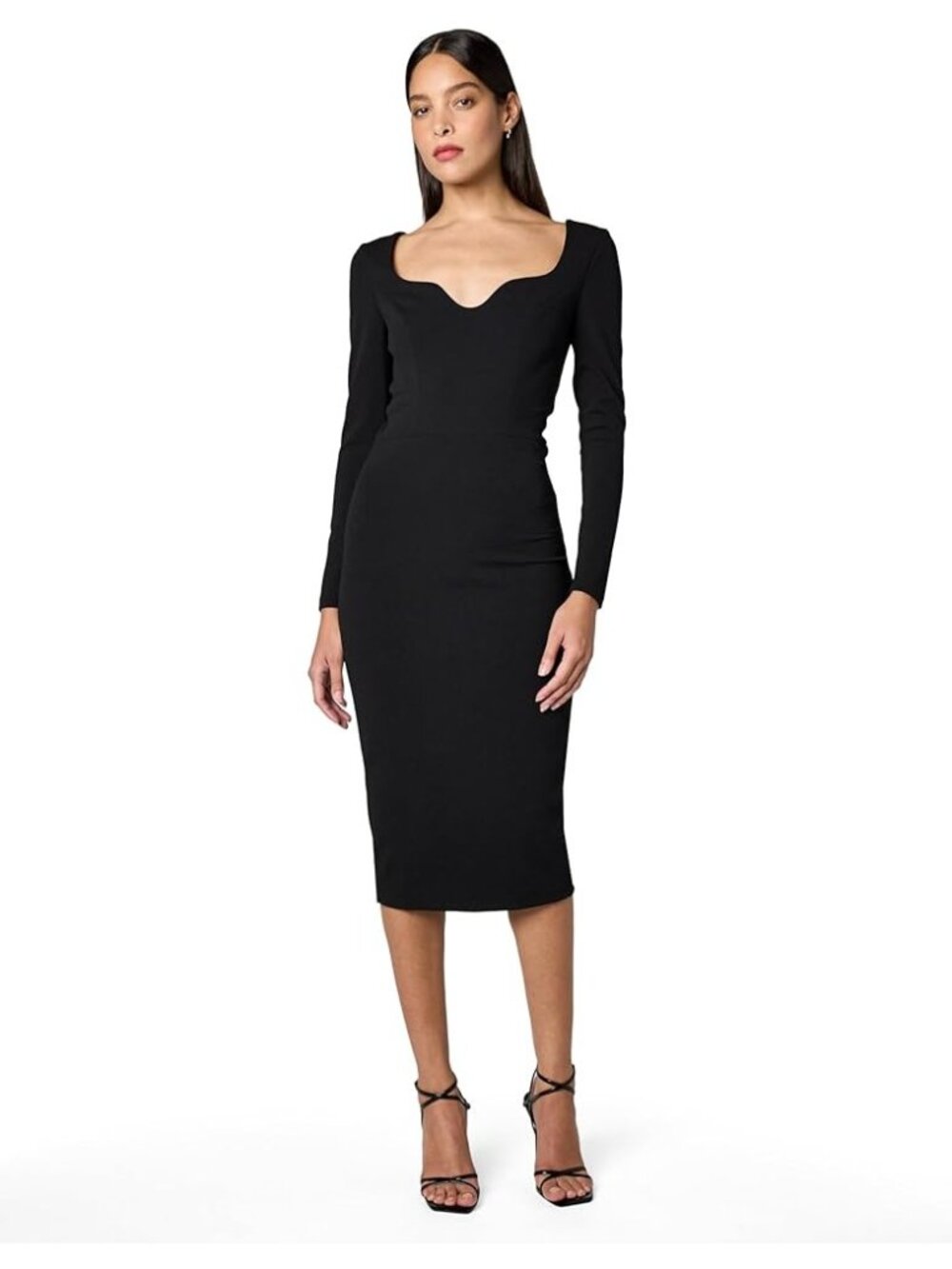 Dress The Population Bodycon Sonia Dress Small Pencil Black
